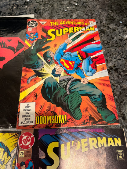 AWESOME DEATH OF SUPERMAN/DOOMSDAY LOT