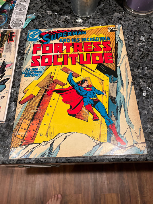SUPERMAN AND HIS INCREDIBLE FORTRESS OF SOLITUDE TREASURY SIZED COMIC