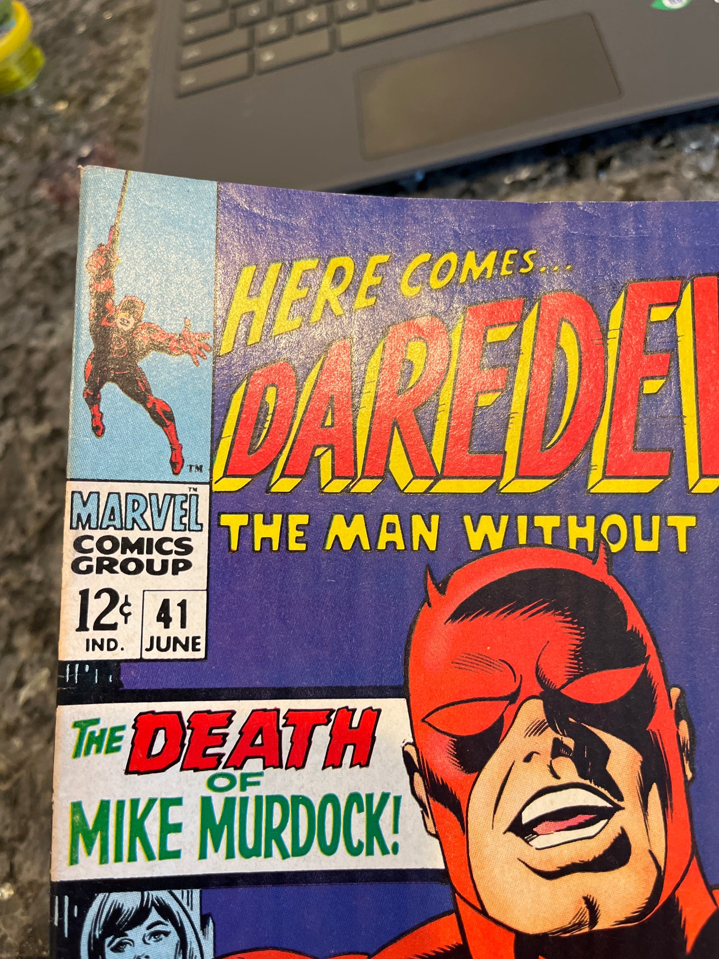 DAREDEVIL #41 KEY COVER NICE SILVER AGE COMIC