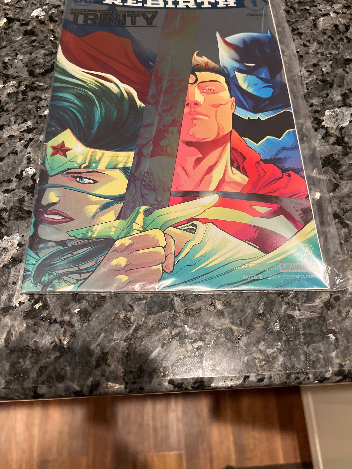 TRINITY #1 FOIL NEW YORK COMIC CON VARIANT