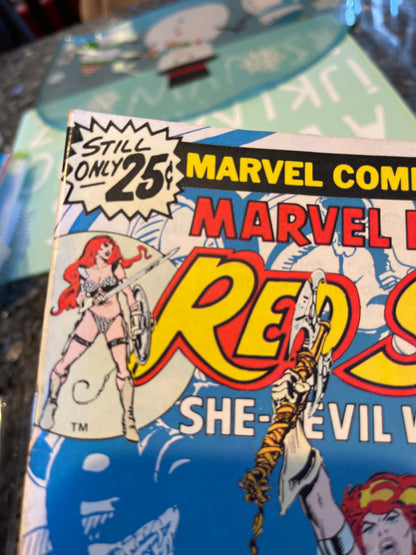 MARVEL FEATURE #4 PRESENTS RED SONJA NICE SHAPE