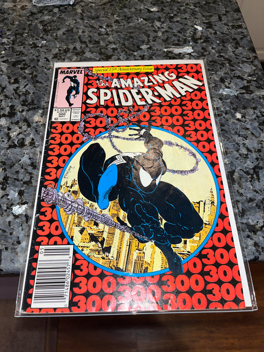 AMAZING SPIDER-MAN #300 FIRST FULL VENOM🔥🔥🔥 NEWSSTAND VARIANT!!