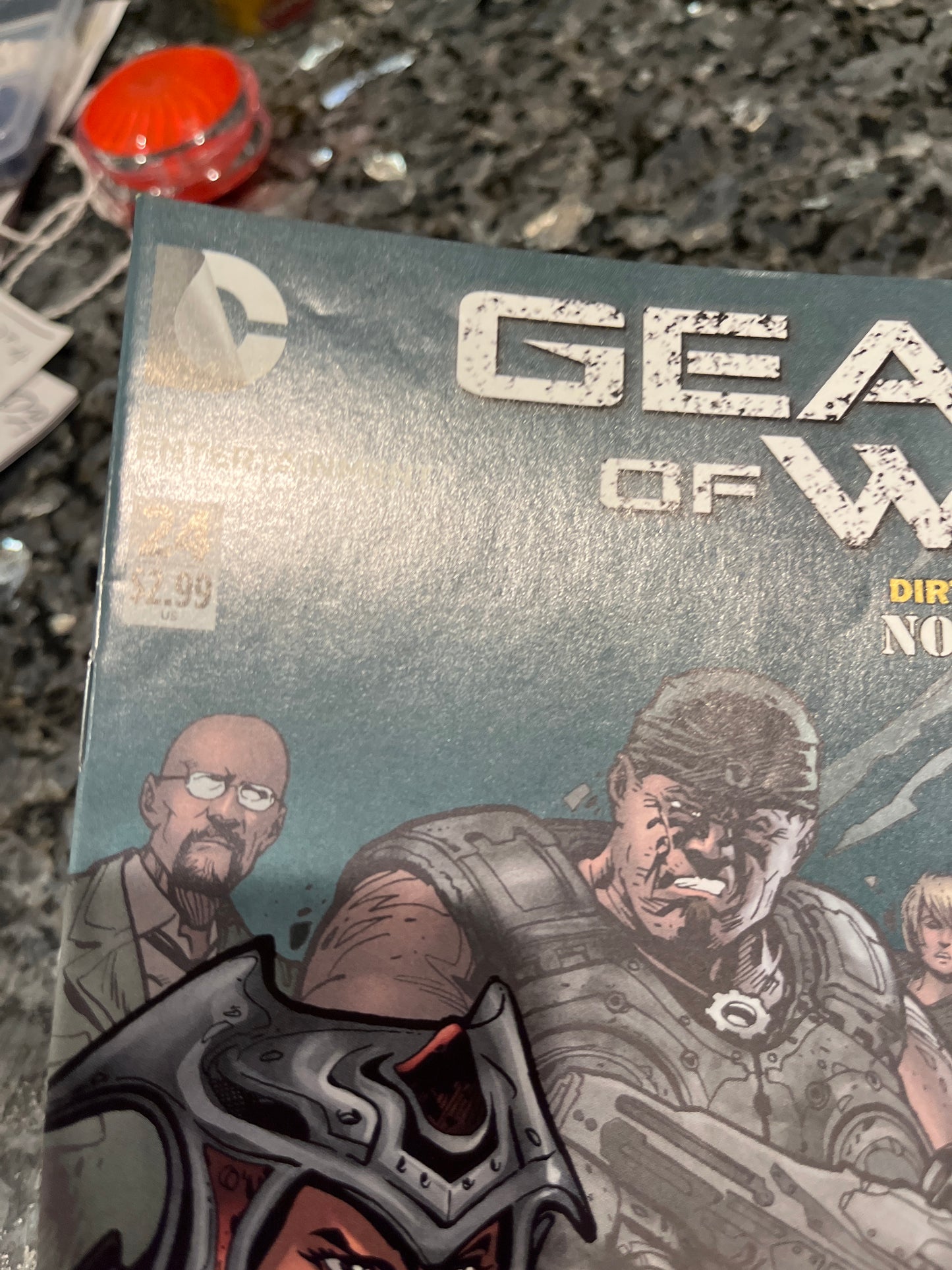 GEARS OF WAR #24 KEY FINAL ISSUE LOW PRINT RUN