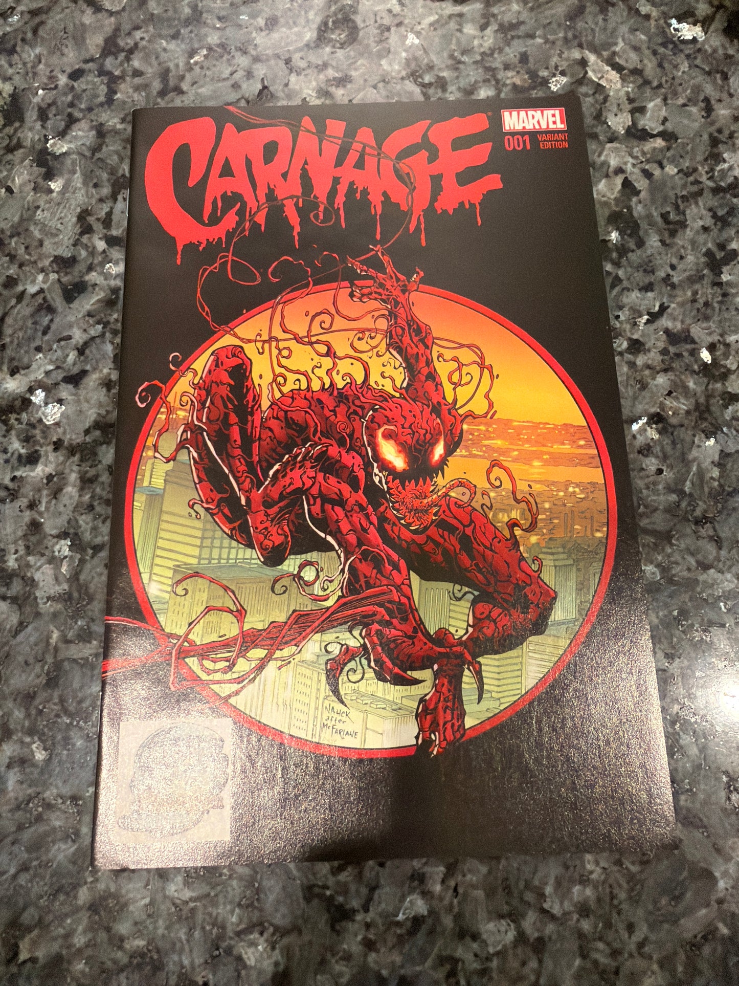 CARNAGE #1 ASM#300 GOMAGE PHANTOM VARIANT 🔥
