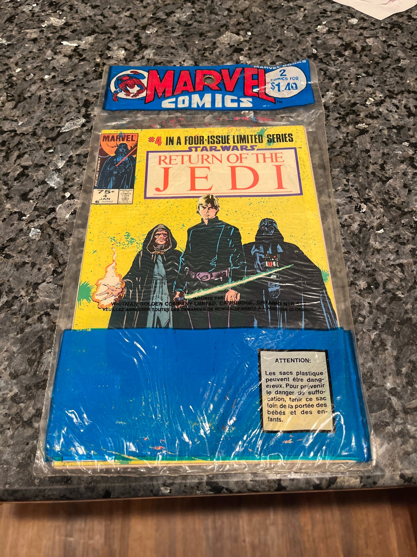 RARE MARVEL STAR WARS SEALED 2-pack NEVER OPENED