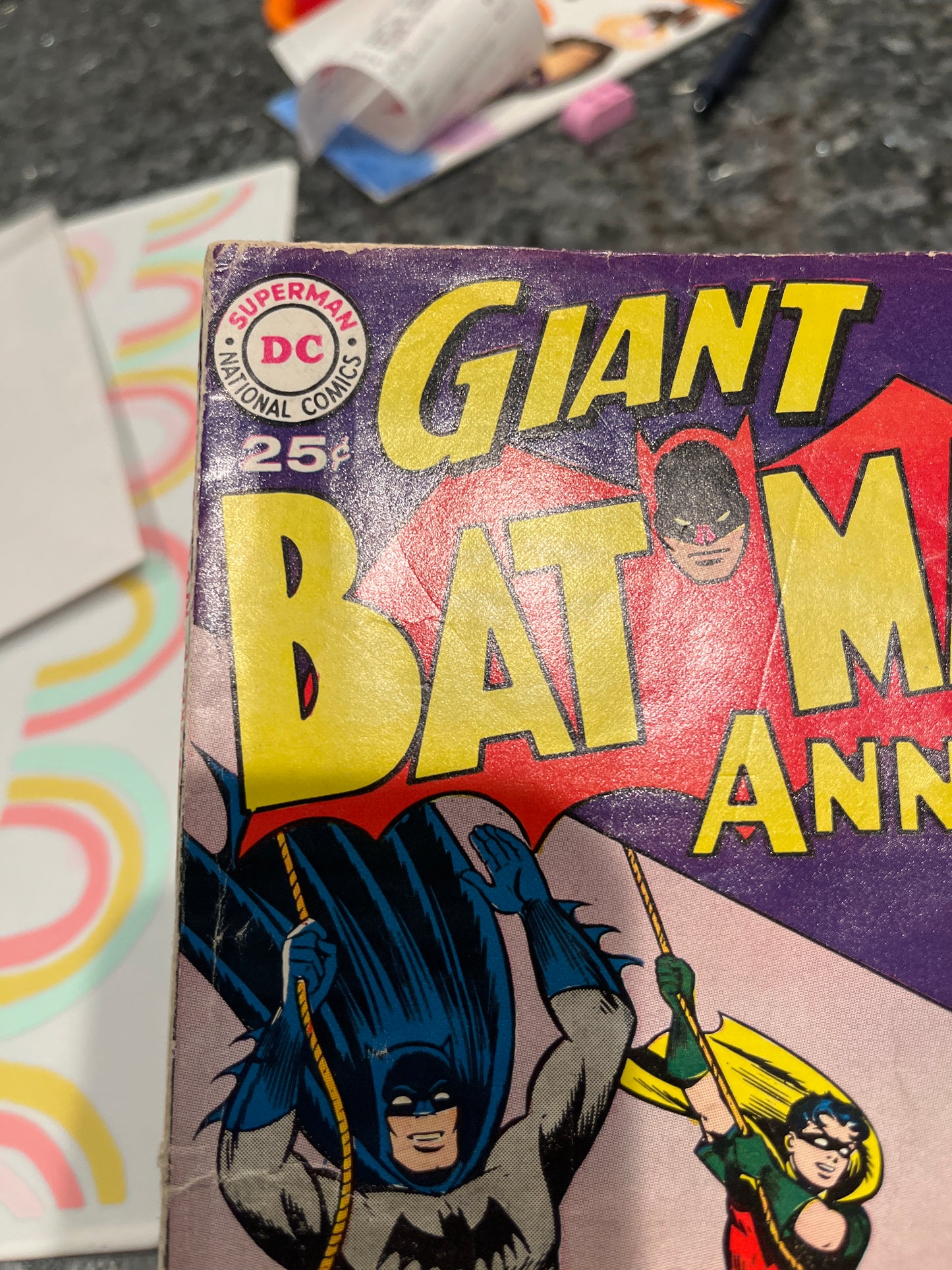KEY BATMAN ANNUAL #1 1961 MID GRADE NICE LOOKING