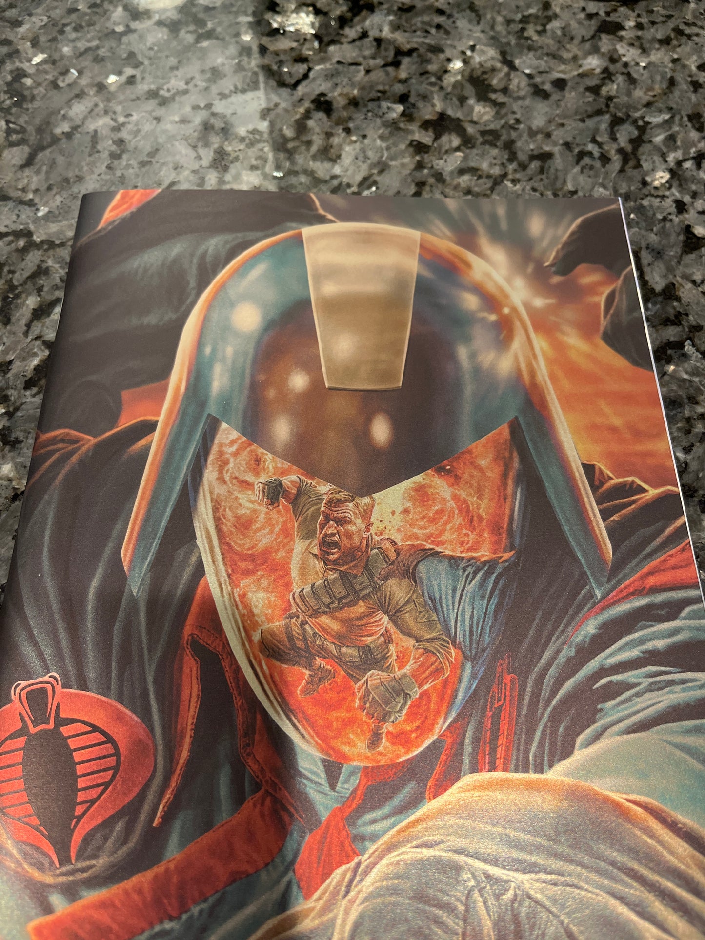 GI JOE #1 COBRA COMMANDER FOIL VARIANT