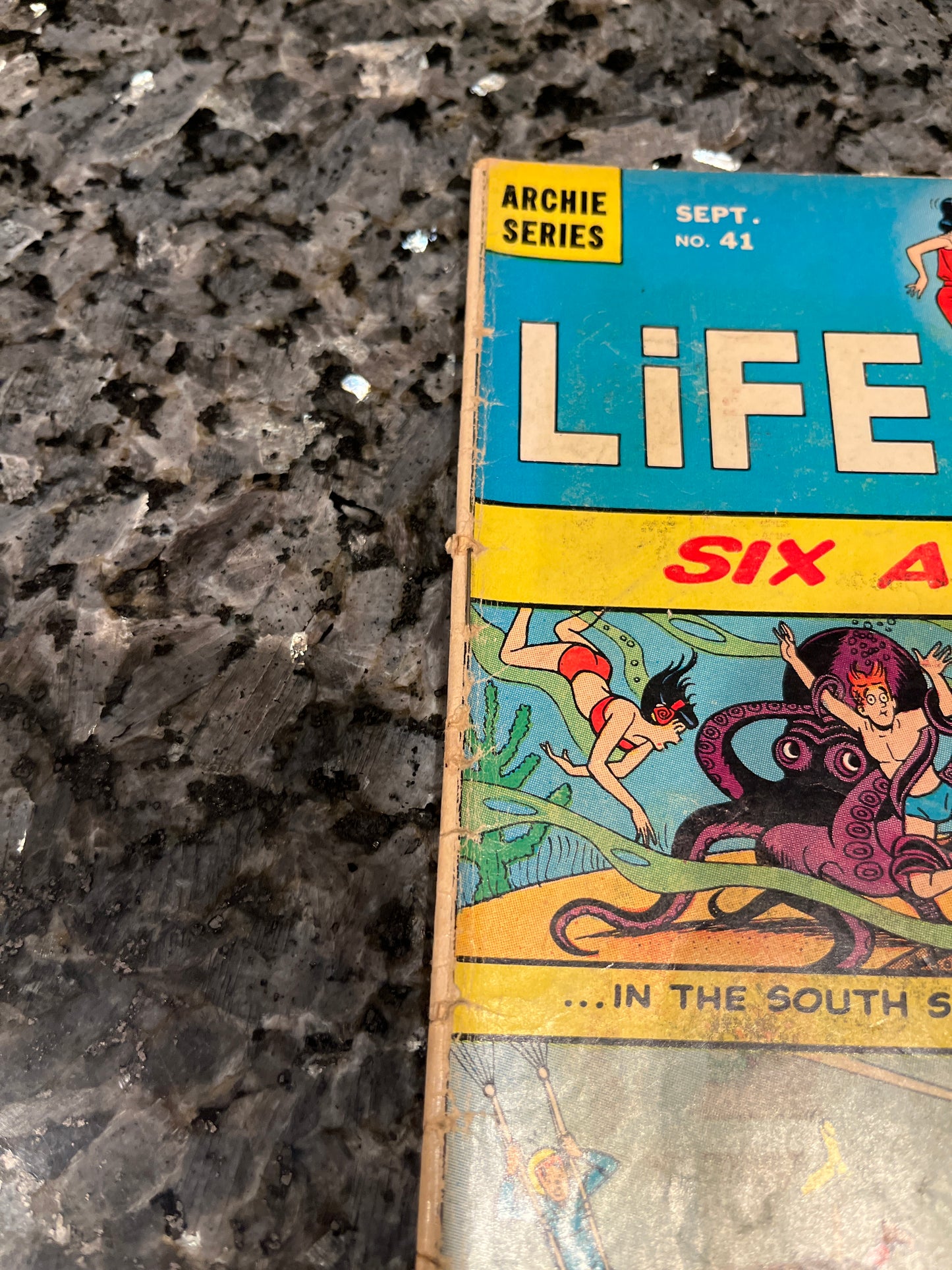 LIFE WITH ARCHIE #41 RARE 1ST APPEARANCE OF GODZILLA IN COMICS KEY!!!!!