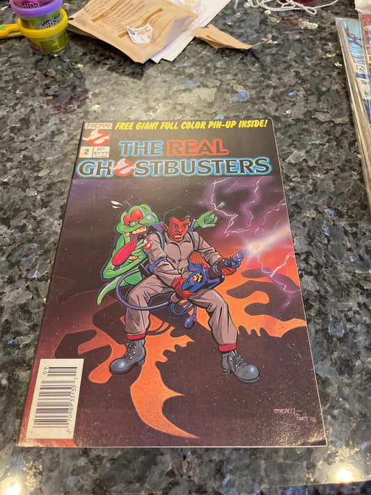 !GHOSTBUSTERS #2 RARE ORIGINAL SERIES !!!!!