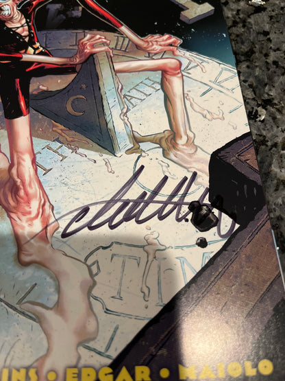 PLASTIC MAN NO MORE #1 SIGNED BY CHRISTOPHER CANTWELL W/COA