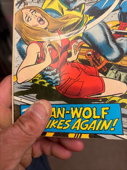 AMAZING SPIDER-MAN #125 1ST FULL MAN-WOLF KEY🔥