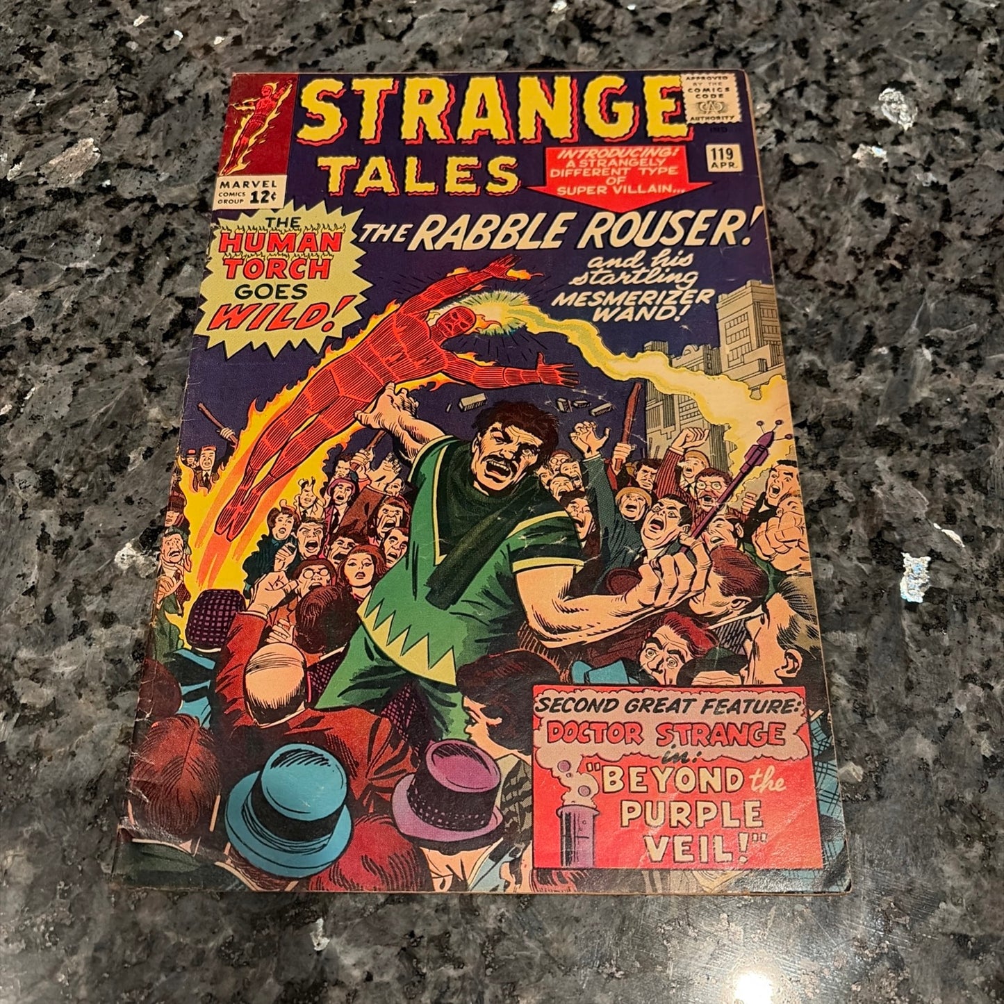 STRANGE TALES #119 EARLY DR.STRANGE AWESOME EARLY ADS
