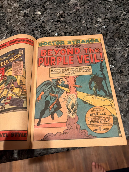 STRANGE TALES #119 EARLY DR.STRANGE AWESOME EARLY ADS