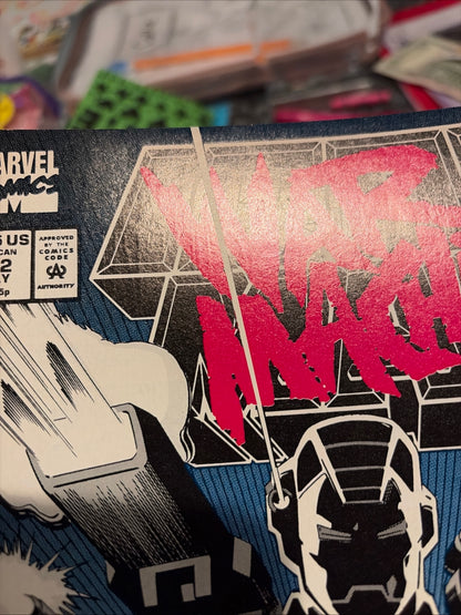 IRON MAN #282 HIGH GRADE 1ST WAR MACHINE
