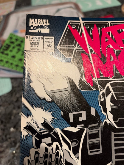 IRON MAN #282 HIGH GRADE 1ST WAR MACHINE