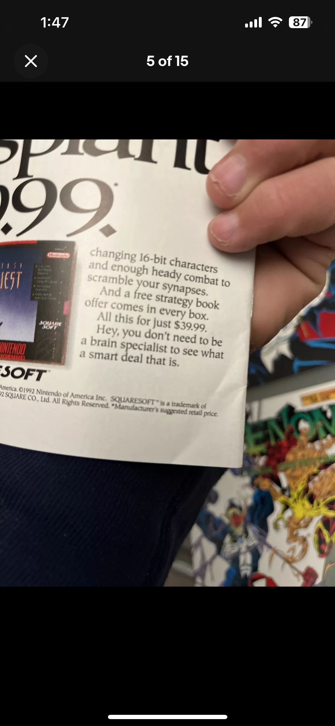 VENOM LETHAL PROTECTOR COMPLETE SET 1-6