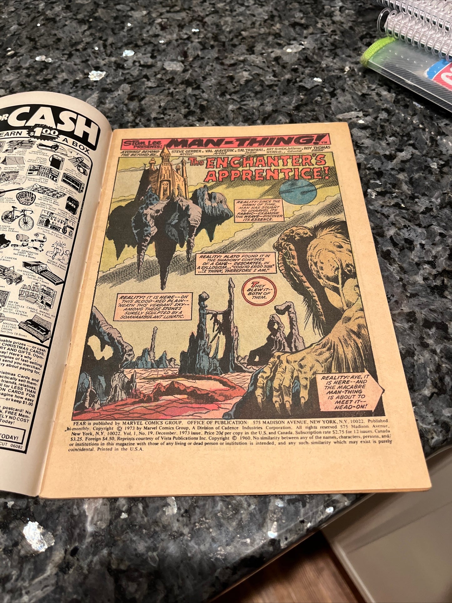 ADVENTURE INTO FEAR #19 1ST HOWARD THE DUCK