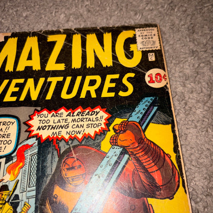 AMAZING ADVENTURE #4 RARE PRE-MARVEL COMIC 1961
