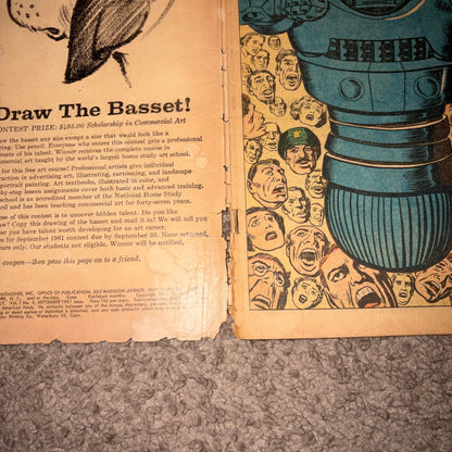 AMAZING ADVENTURE #4 RARE PRE-MARVEL COMIC 1961