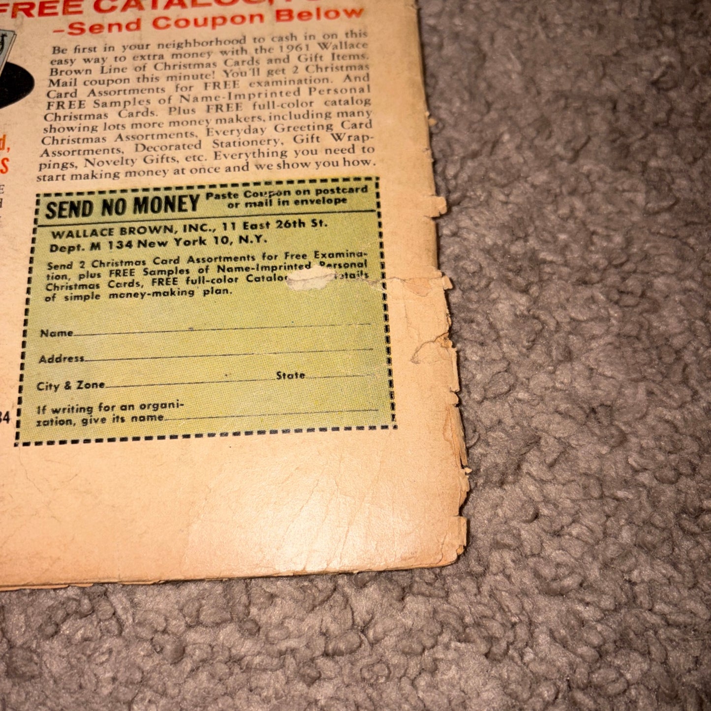AMAZING ADVENTURE #4 RARE PRE-MARVEL COMIC 1961