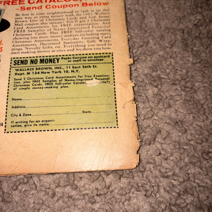 AMAZING ADVENTURE #4 RARE PRE-MARVEL COMIC 1961