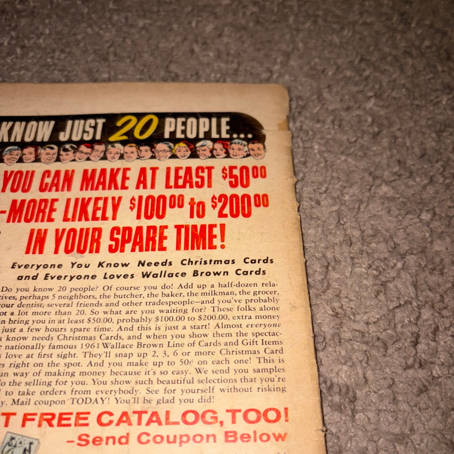 AMAZING ADVENTURE #4 RARE PRE-MARVEL COMIC 1961