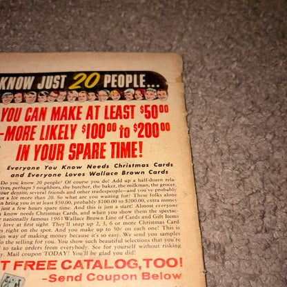 AMAZING ADVENTURE #4 RARE PRE-MARVEL COMIC 1961